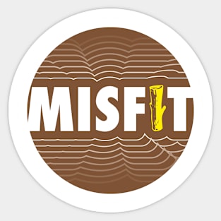 Misfit Sticker